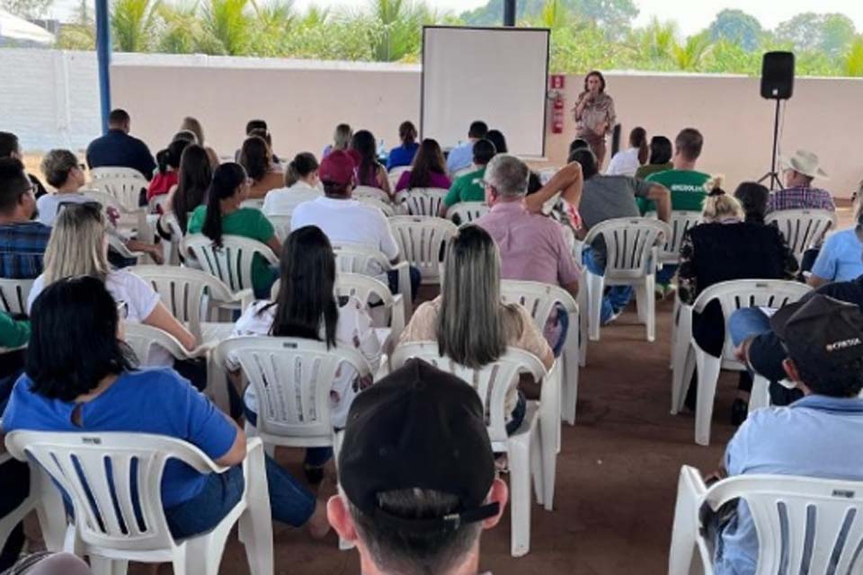 MPRO discute escassez hídrica em seminário sobre agricultura sustentável em Rolim de Moura