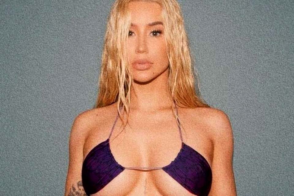 Sem sexo há seis meses, Iggy Azalea declara orgulho de 'seios perfeitos'