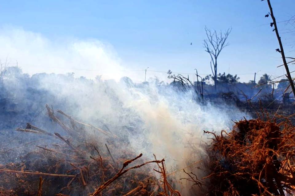 Mesmo diante de inúmeras campanhas de conscientização, queimadas são um grande problema no município