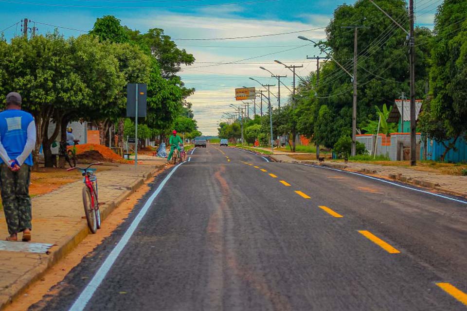 Investimento na revitalização asfáltica garante novo visual ao município com ações do projeto “Tchau Poeira”