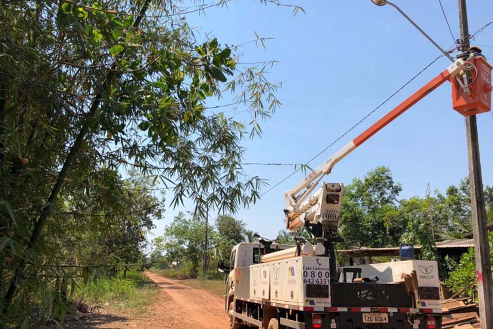 Prefeitura de Porto Velho recupera iluminação pública da Vila Franciscana