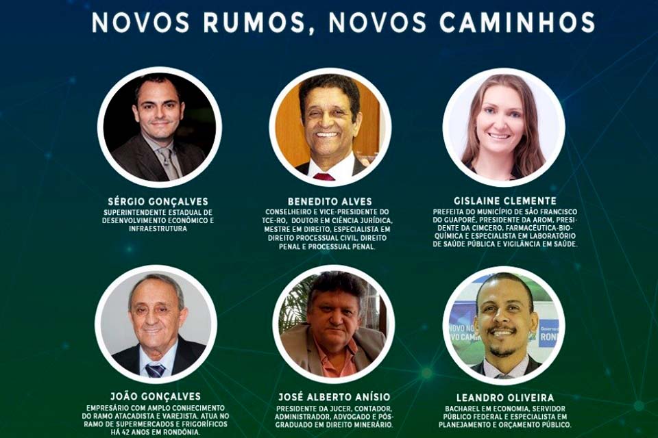 “Novos rumos, novos caminhos” é tema de live transmitida pela Superintendência Estadual de Desenvolvimento Econômico e Infraestrutura 