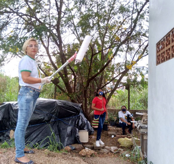 Alunas do Campus Calama concluem a primeira etapa do curso de Pintoras de Obras Prediais