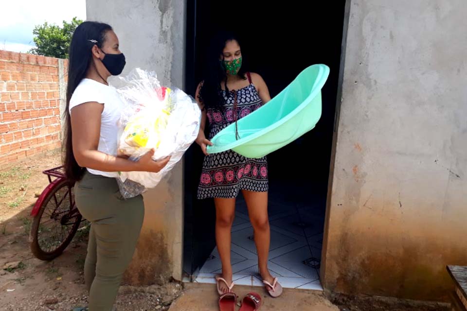 Gestantes de Vilhena são beneficiadas com enxovais do programa estadual “Mamãe Cheguei”