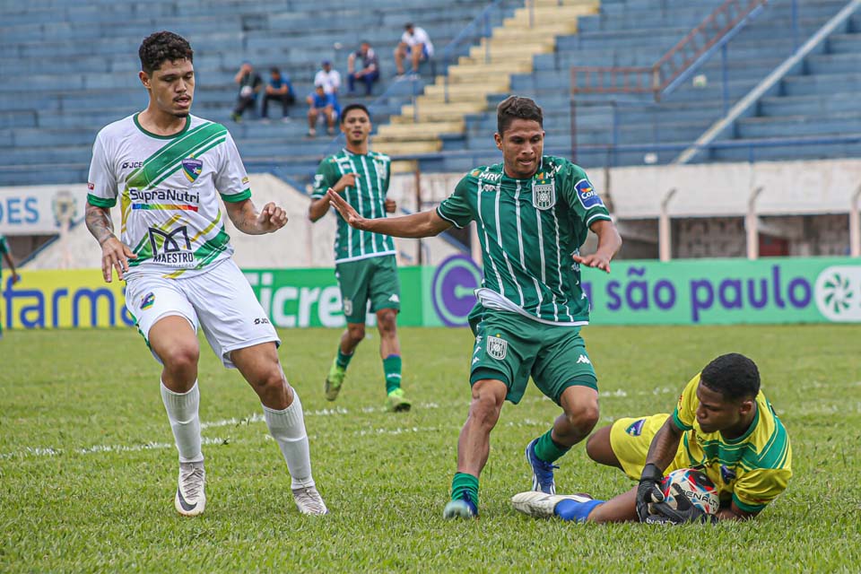 Rondoniense perde para o Gama e dá adeus a Copa SP de futebol júnior