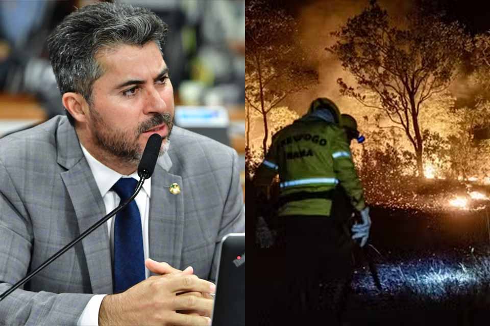 Em meio a incêndios, senador de Rondônia quer derrubar decreto que aumenta punição a quem provoca queimadas