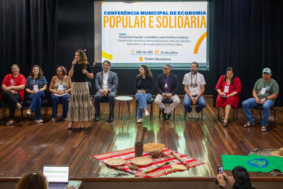 Porto Velho recebe 1ª Conferência Municipal de Economia Solidária que norteará planejamento para 2025