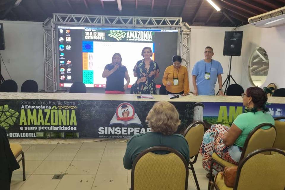 SINTERO marca presença em seminário no Amapá: 