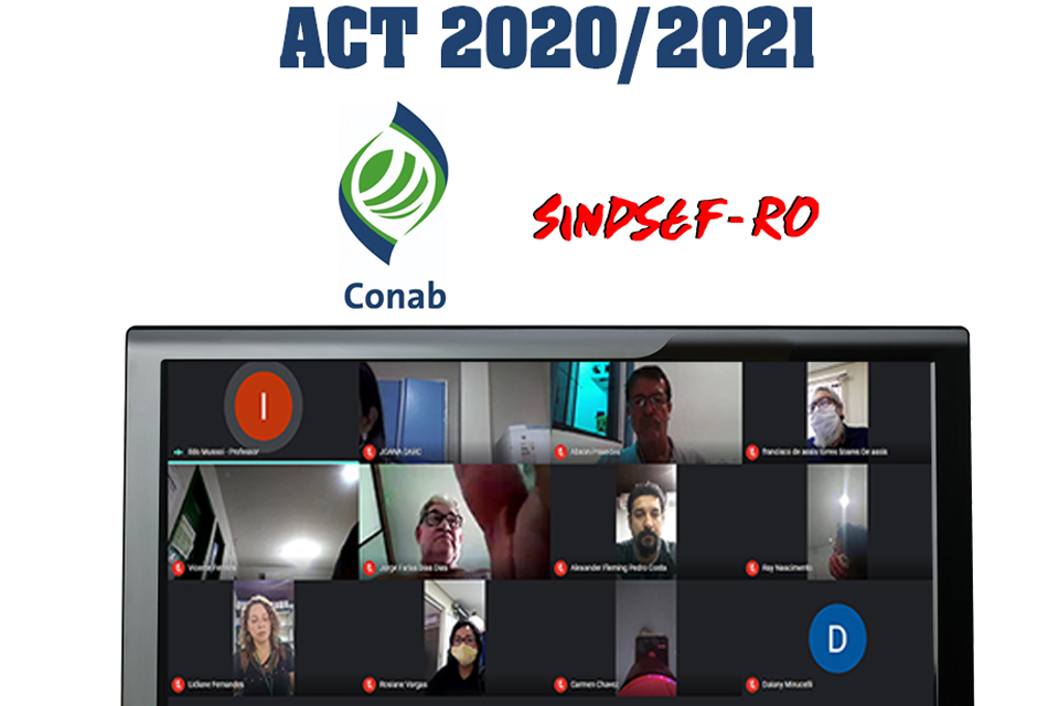 Em assembleia do SINDSEF-RO, empregados da Conab de Rondônia aprovam de forma virtual pauta do ACT 2020/2021