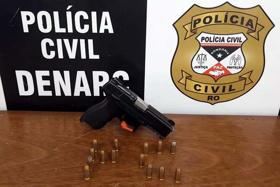  Denarc prende mulher com arma do acervo da Polícia Civil em embarcação