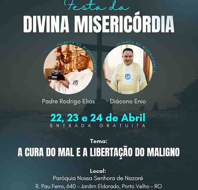 Paróquia Nossa Senhora realizada “Festa da Divina Misericórdia”