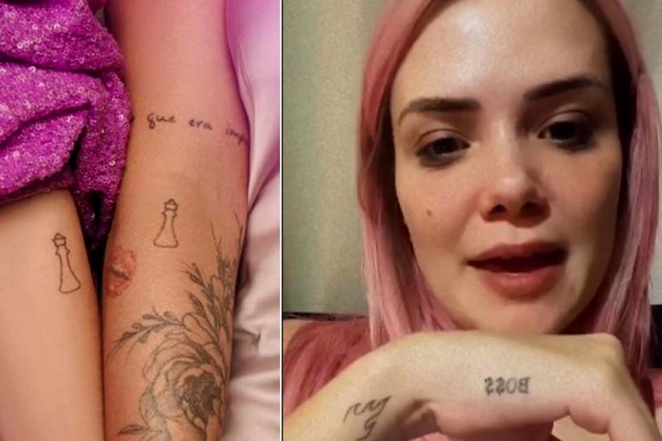 Ex-BBB Marcela faz tattoos bêbada e não se lembra: “Desesperador”