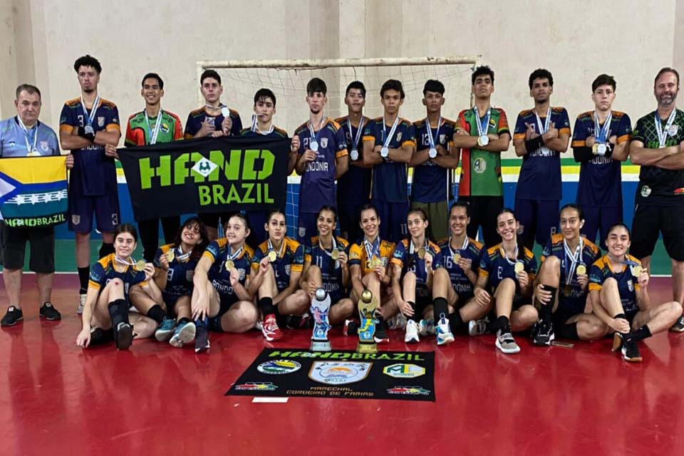 Equipes de handebol juvenil de Pimenta Bueno conquistam títulos e vaga para Copa Norte em 2025