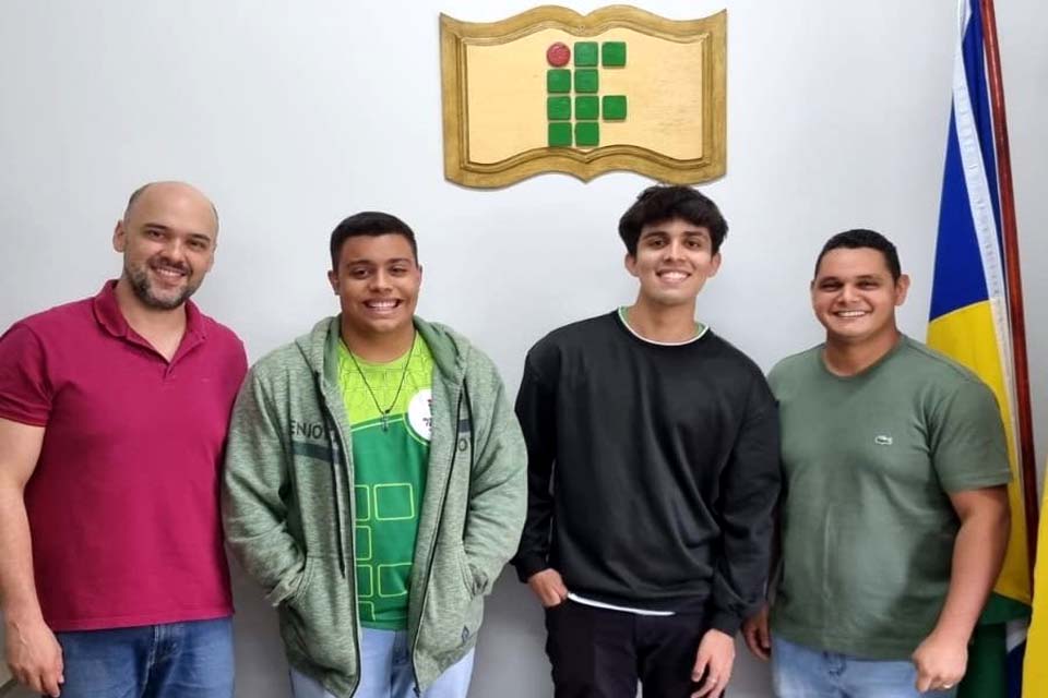 Estudantes do Campus Jaru conquistam medalha e premiação em Olimpíada Nacional de Ciências 2022