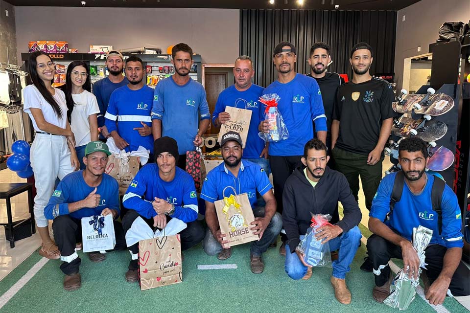 Coletores da RLP recebem homenagem de empresário em Pimenta Bueno