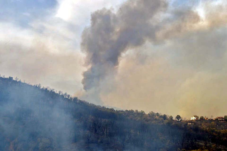 Sete mortos em incêndios no norte da Argélia