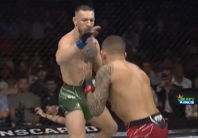 VÍDEO - McGregor fratura o tornozelo e perde para Poirier por nocaute técnico no UFC 264