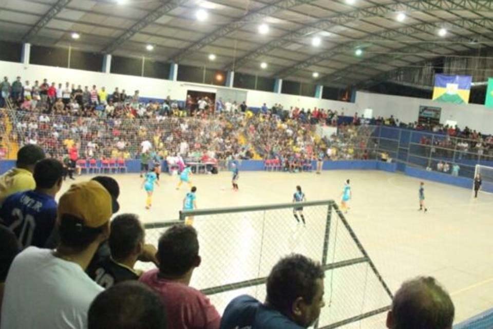 Abertura da Copa Jaru de Futsal será no próximo sábado (6) de julho