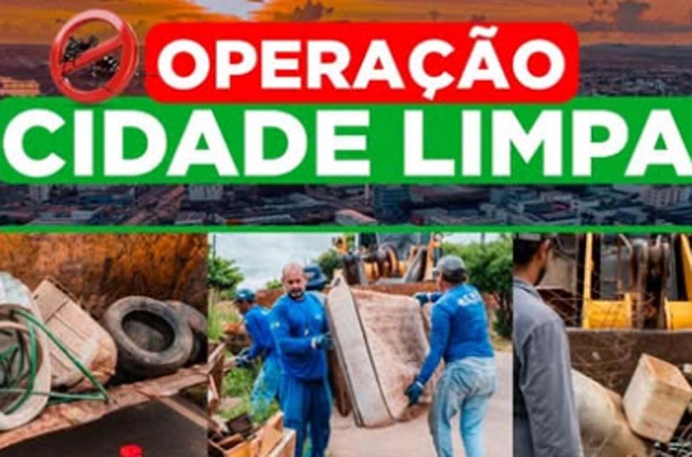 Prefeitura de Cacoal realiza Operação Cidade Limpa para combater a dengue