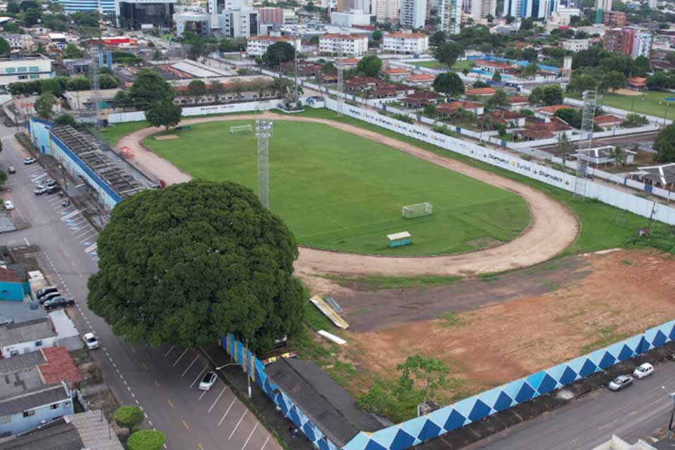 Governo de Rondônia publica aviso de licitação da primeira etapa da reforma e ampliação do Estádio Aluízio Ferreira