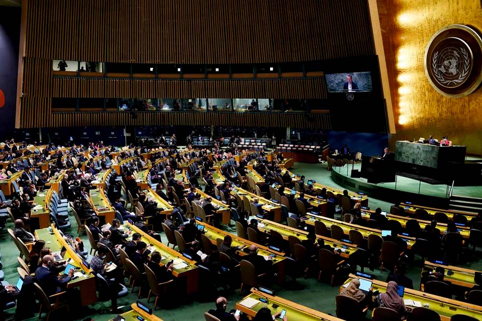  Assembleia Geral da ONU suspende Rússia do Conselho de Direitos Humanos