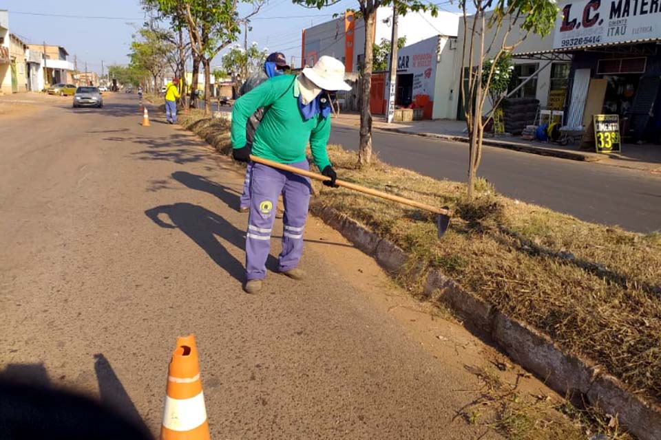 Prefeitura da Capital trabalha dia e noite para manter a cidade limpa