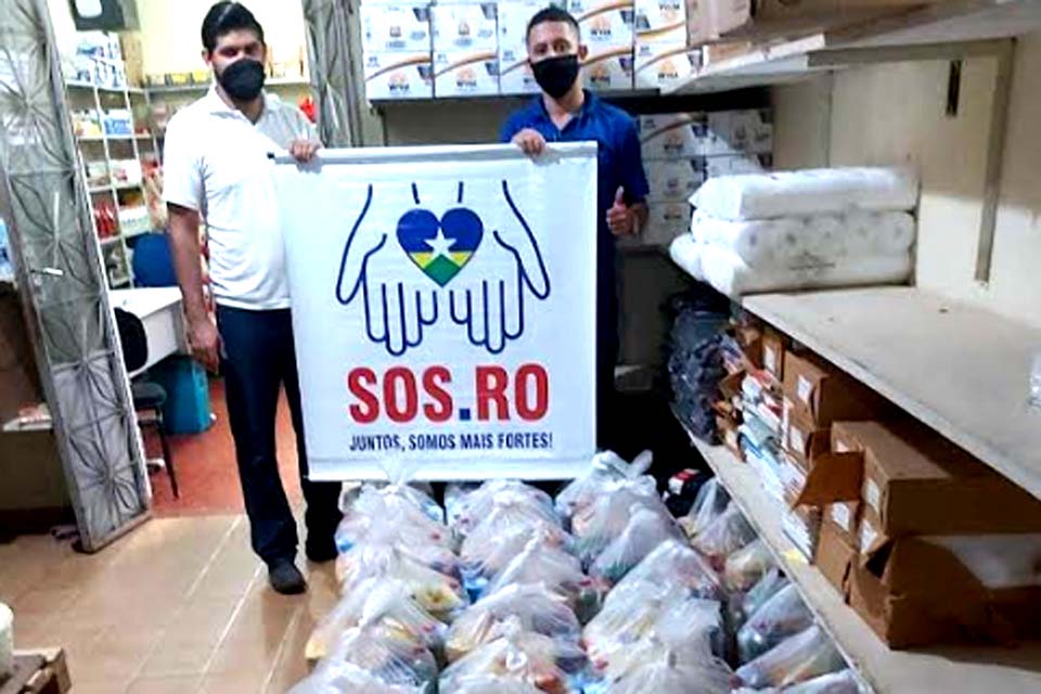 Campanha SOS.RO distribui alimentos no Hospital Santa Marcelina