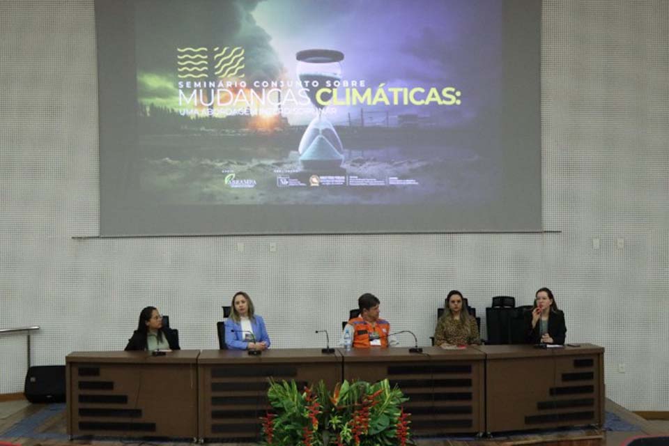Desafios relacionados às mudanças climáticas em Rondônia são tema de conferência promovida pelo MPRO
