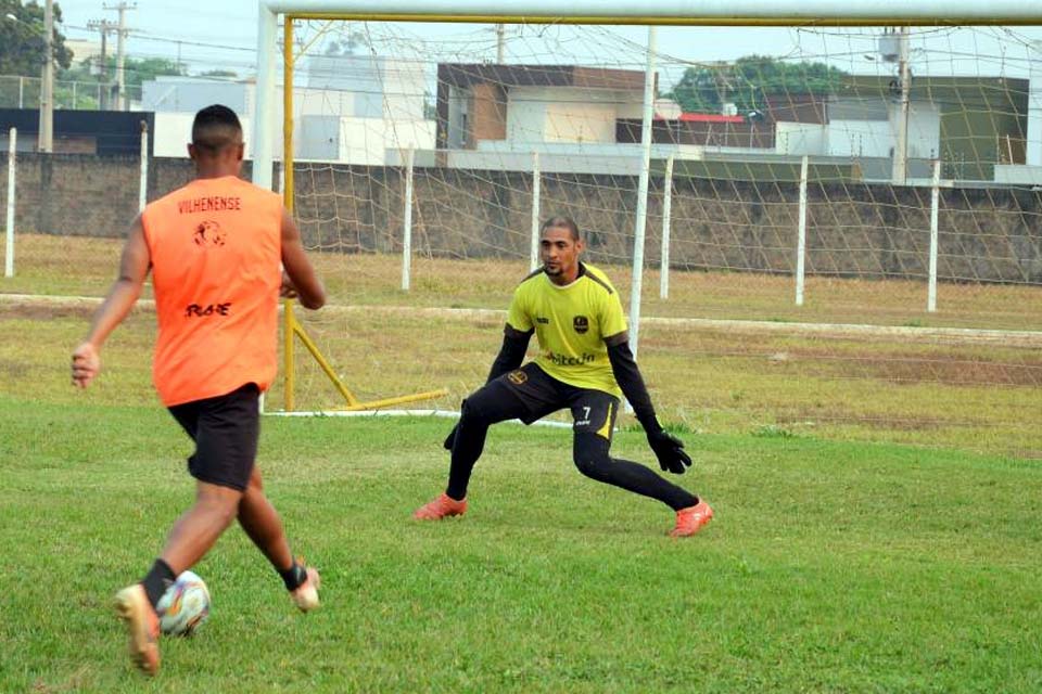 Goleiro do Vilhenense fala sobre a pré-temporada e a expectativa para a Série D do Brasileirão