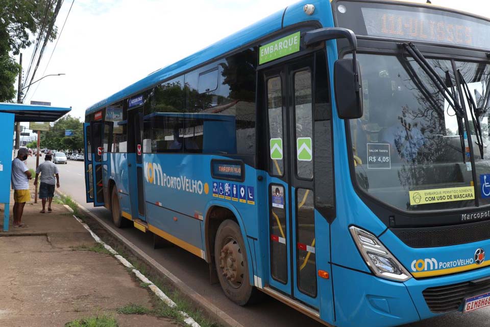 Novos ônibus são disponibilizados para reforçar o sistema do transporte coletivo em Porto Velho