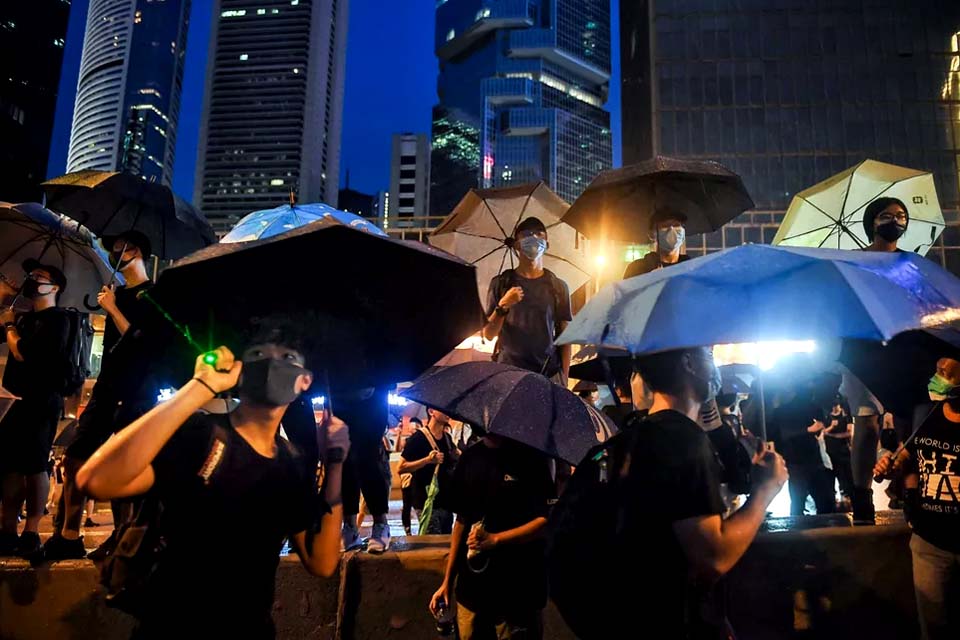 Líderes estudantis de Hong Kong convocam greve universitária