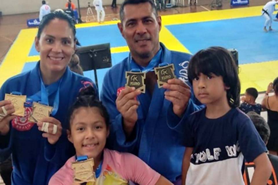 Família vilhenense se prepara para a disputa do Campeonato Brasileiro de Jiu-Jitsu 