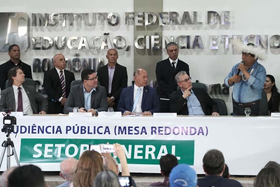 Audiência Pública em Rondônia finaliza com promessa de análise pela Comissão de Minas e Energia da Câmara Federal sobre a legalização e exploração de minérios no estado