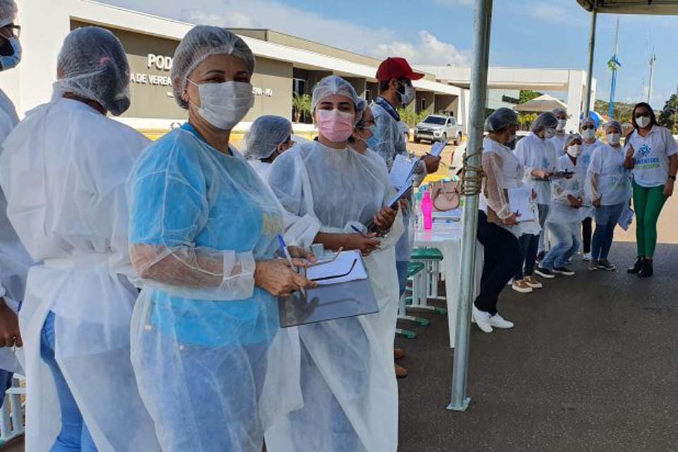 Projeto “Juventude Voluntária” conta com mais de 500 jovens atuando em dez municípios de Rondônia