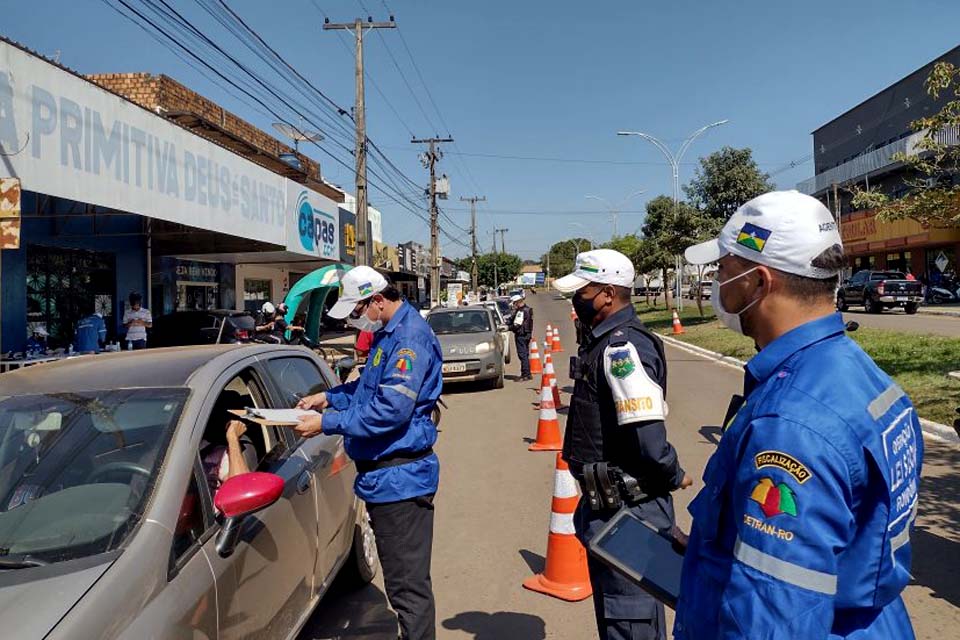 Trabalho conjunto entre Detran e Polícia Militar tem reconhecimento da população de Rondônia