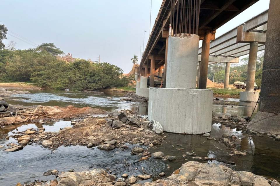 Jaru: Nível do Rio Jaru atinge mínima histórica de 3,42m nesta quinta-feira