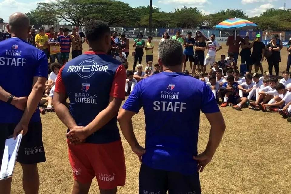 Fortaleza anuncia instalação de escolinha de futebol em Porto Velho