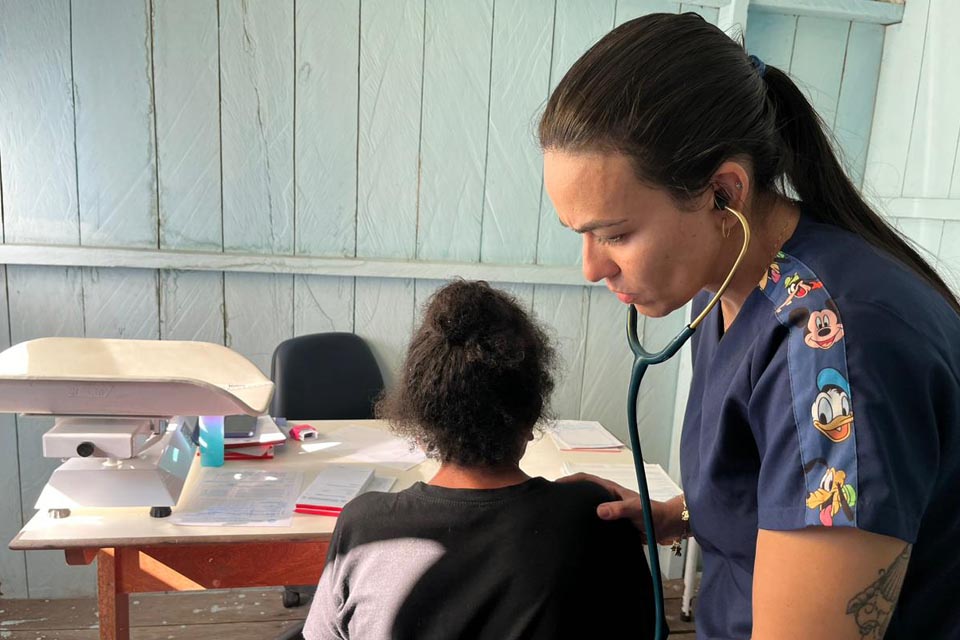 Atendimento itinerante de saúde chega em mais duas comunidades ribeirinhas de Porto Velho