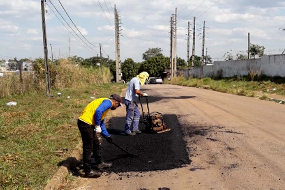 Porto Velho: Bairros das zona Leste e Sul recebem obras importantes nesta semana