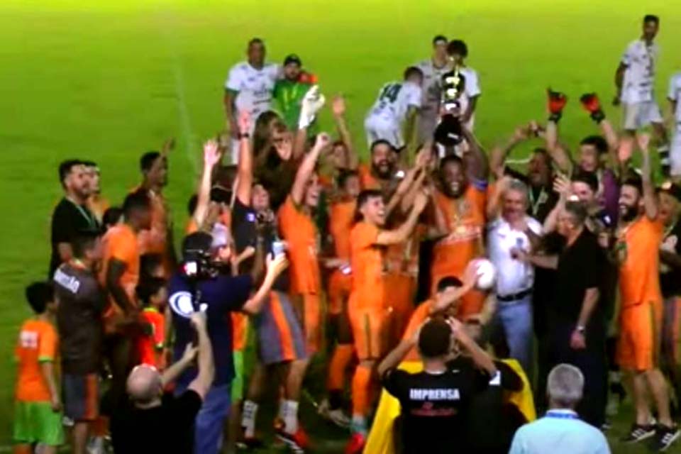 Guaporé Futebol Clube é campeão do Rondoniense Série B