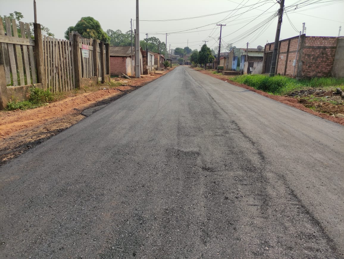 Porto Velho: Moradores da rua Paraná, no bairro Floresta, comemoram obras de infraestrutura