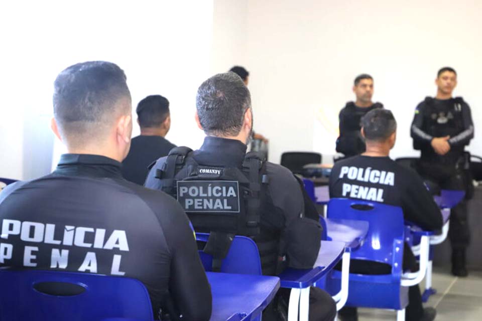 Treinamento em Abordagem evidencia novas técnicas de segurança para policiais penais