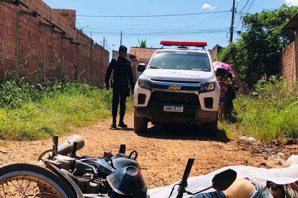 Motociclista é executado com vários tiros na zona sul de Porto Velho