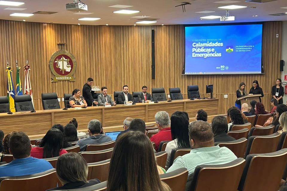 Governo de Rondônia discute com municípios políticas públicas para o enfrentamento das situações de calamidade pública e emergenciais