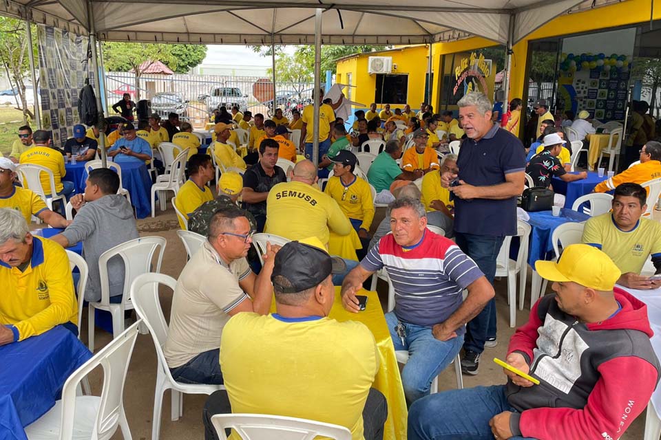 Almoço homenageia profissionais da limpeza urbana porto-velhense