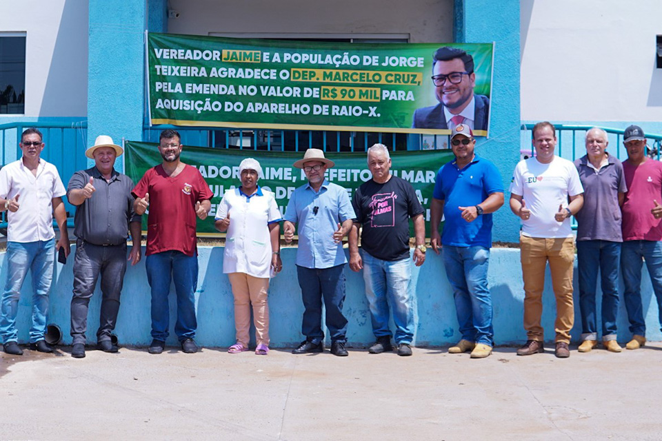 Emenda do deputado Marcelo Cruz viabiliza novo equipamento de raio-x para Governador Jorge Teixeira