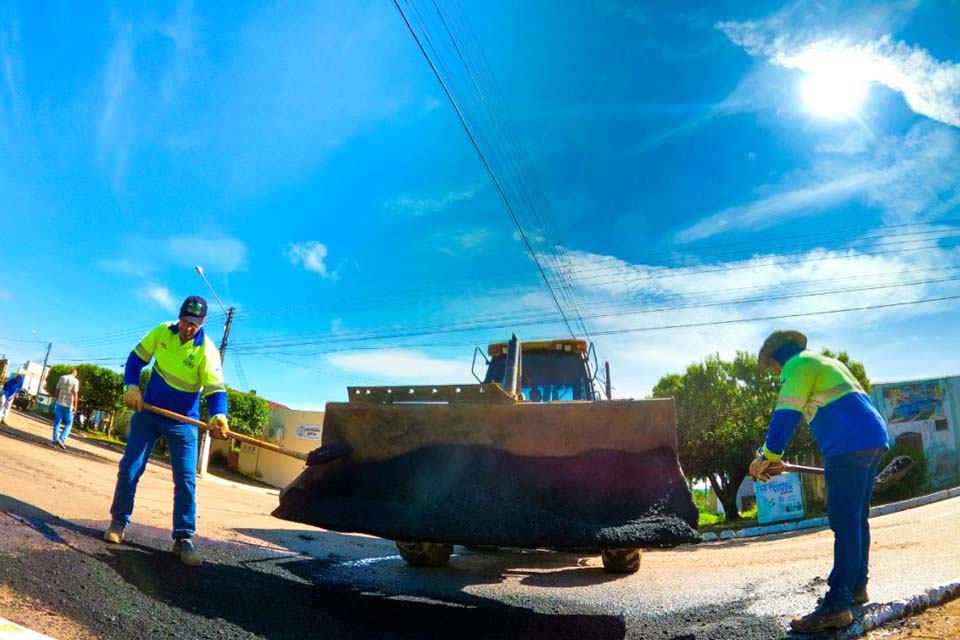 Prefeitura segue cronograma para recuperação e manutenção de diversas vias no município