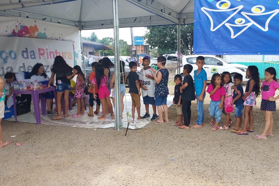 Caravana leva esporte e lazer para moradores de Extrema; foram dois dias de muita diversão e dinâmicas