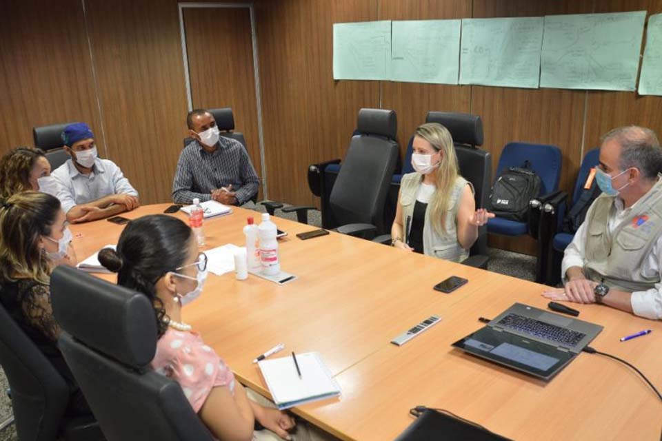 Equipe do Sírio-Libanês aborda estratégias durante reunião e elogia medidas do Governo de Rondônia no combate à Covid-19