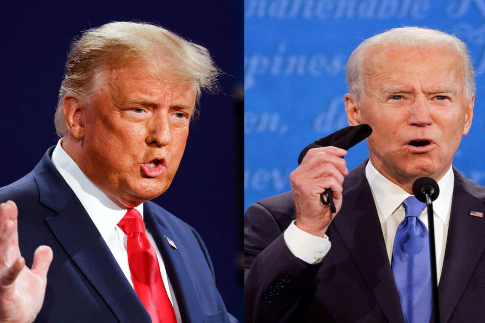 Em reta final, Trump e Biden levam luta eleitoral à decisiva Flórida